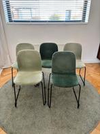 5 eetkamerstoelen furnified, Ophalen, Gebruikt, Overige kleuren, Stof
