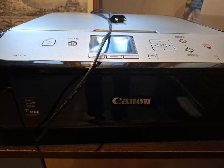 Canon MG5752 printer + scanner, Computers en Software, Printers, Niet werkend, Printer, Inkjetprinter, Kleur printen, Kopieren