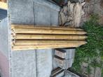 8 ronde sparren houten palen 2.50 € per paal, Ophalen, Zo goed als nieuw, Palen