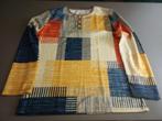 Kleurrijke lichte longsleeve (sous-pull)., Ophalen, Zo goed als nieuw, Maat 52/54 (L), Overige kleuren