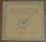 Vintage sticker Bosch Thermo-elastic bougie autocollant, Collections, Comme neuf, Voiture ou Moto, Enlèvement ou Envoi