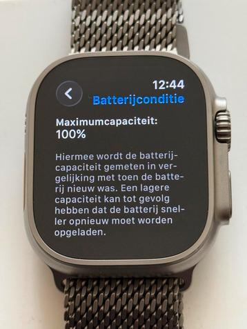 Apple Watch Ultra 2 met Milanese bandje/ garantie/als nieuw! beschikbaar voor biedingen