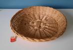 Rieten opbergmandje, Ophalen of Verzenden, Zo goed als nieuw, Rond, Mand