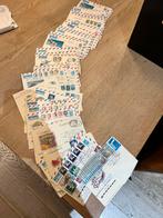 Pak van 80 met gestempelde brieven buitenland, Timbres & Monnaies, Lettres & Enveloppes | Étranger, Enlèvement ou Envoi, Enveloppe