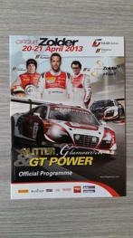 Fia GT Series 2013 Circuit-Zolder - Official Programme, Comme neuf, Général, Enlèvement ou Envoi