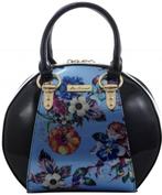 Handtas Miss Serenade Flowers rond NIEUW!, Nieuw, Handtas, Blauw, Ophalen of Verzenden