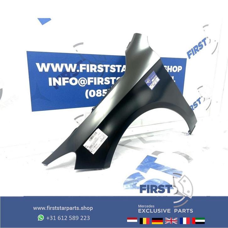 W117 CLA ZIJSCHERM LINKS A1178810101 Mercedes CLA45 AMG voor, Auto-onderdelen, Carrosserie, Spatbord, Mercedes-Benz, Links, Gebruikt