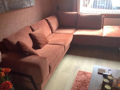 Prachtige hoeksalon, Huis en Inrichting, Zetels | Complete zithoeken, Zo goed als nieuw, Stof, Ophalen