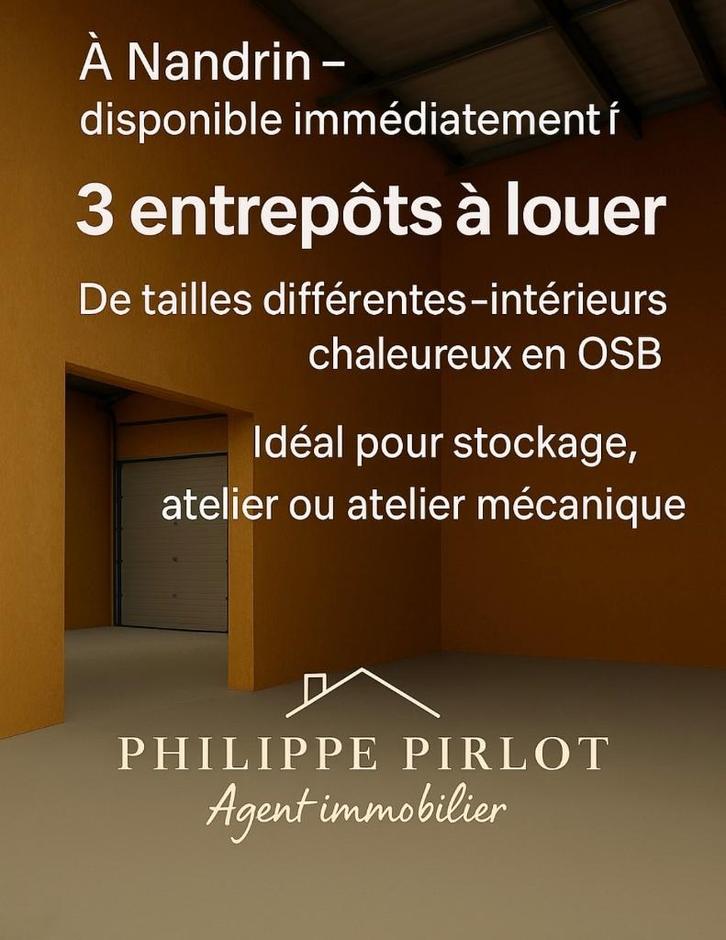 Entrepôts à Louer Nandrin, Immo, Expat Rentals, Autres types