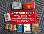 Karton  reclame  Mosterd  Tierenteyn  Gent, Verzenden, Zo goed als nieuw