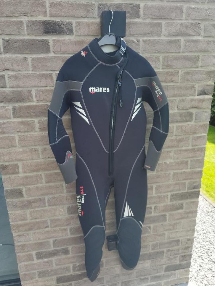 Mares Flexa 8-6-5 Wetsuit – Topconditie – Zo goed als nieuw, Watersport en Boten, Duiken, Zo goed als nieuw, Duikpak, Ophalen