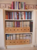 Verschillende boekenkastjes wit 106cm hoog, Comme neuf, 25 à 50 cm, Autres essences de bois, Enlèvement