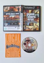 Grand Theft Auto San Andreas PS2 terminé, Consoles de jeu & Jeux vidéo, Un ordinateur, 2 joueurs, À partir de 18 ans, Aventure et Action