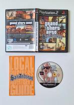 Grand Theft Auto San Andreas PS2 compleet, Avontuur en Actie, 2 spelers, Gebruikt, Ophalen of Verzenden