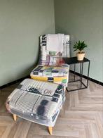 Zetel met voetbank, Huis en Inrichting, Slaapkamer | Bedden, Eenpersoons, Zo goed als nieuw, Ophalen, Overige kleuren