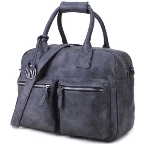 Handtas Wimona Alessia Schoudertas Laptoptas Blauw NIEUW, Handtassen en Accessoires, Tassen | Schoudertassen, Nieuw, Overige merken
