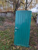 Leuk groen houten deurtje, Doe-het-zelf en Bouw, Deuren en Vliegenramen, Ophalen