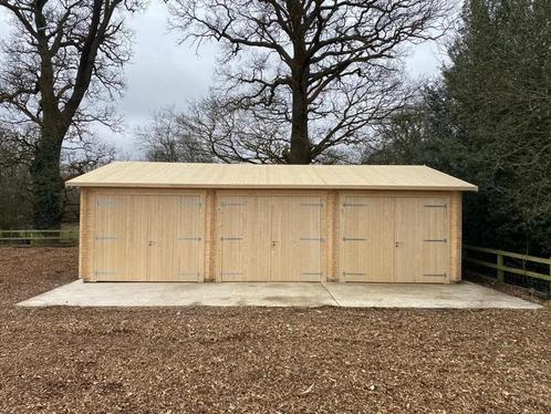 GARAGE ROTTERDAM | 9,4X6,4M, Tuin en Terras, Bergingen en Tuinkasten, Nieuw, Overige typen, Hout, Ophalen of Verzenden