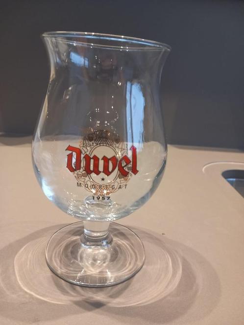Duvelglas 1957 collectie 85 jaar, Verzamelen, Biermerken, Zo goed als nieuw, Glas of Glazen, Duvel, Ophalen