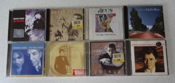 Lot 10 met 8 CD's "Bryan Ferry, Deus, Chris Rea, Leonard