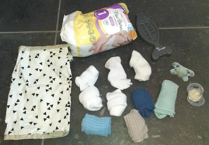 Baby newborn pakket 9 paar sokjes, Kinderen en Baby's, Babykleding | Schoentjes en Sokjes, Nieuw, Jongetje of Meisje, Sokjes, Verzenden
