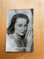 Fotokaart filmster Olivia de Haviland -Jaren 60, Verzenden, Gebruikt, Film, Foto of Kaart