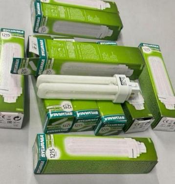 10X Sylvania LYNX-DE CFL 18W 4000K G24q-2 lamp 1215 lumen beschikbaar voor biedingen