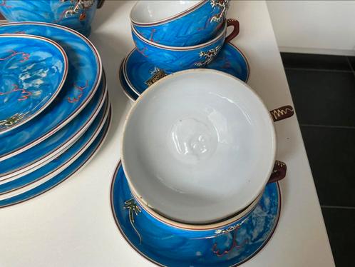 Vintage japans thee/koffieservies., Antiek en Kunst, Antiek | Servies compleet, Ophalen