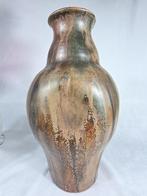 Art Deco keramische vaas gesigneerd Edgard Aubry, Antiek en Kunst, Antiek | Vazen, Ophalen of Verzenden