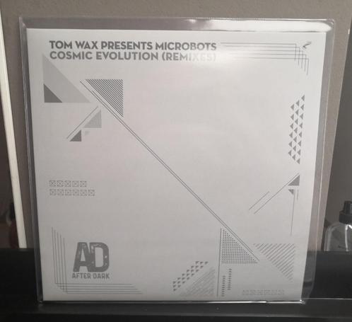 Tom Wax Presents 'Microbots - Cosmic Evolution' RMX's  Nieuw, Cd's en Dvd's, Vinyl | Overige Vinyl, Nieuw in verpakking, 12 inch