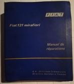 Fiat Mirafiori 131  1300 / 1600 werkplaats handboek Manual, Enlèvement ou Envoi