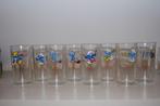 Collection verres schtroumpfs  smurfen glazen Peyo, Ophalen, Gebruikt, Verschillende Smurfen, Overige typen