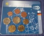 set euros first official issue of the coins Germany 2002, Ophalen of Verzenden