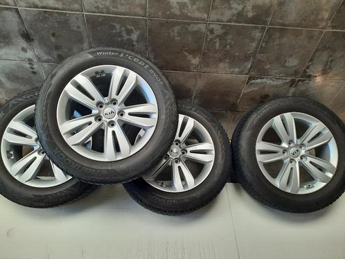 4 lichtmetalen velgen ET48.5, Auto-onderdelen, Banden en Velgen, Velg(en), Winterbanden, 17 inch, 225 mm, Personenwagen, Gebruikt