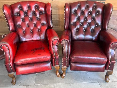 Chesterfield relax MET certificaten, Antiek en Kunst, Antiek | Meubels | Stoelen en Sofa's, Ophalen