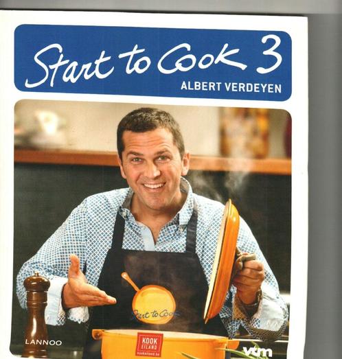 Start to cook 3 Albert Verdeyen, Boeken, Kookboeken, Zo goed als nieuw, Ophalen of Verzenden