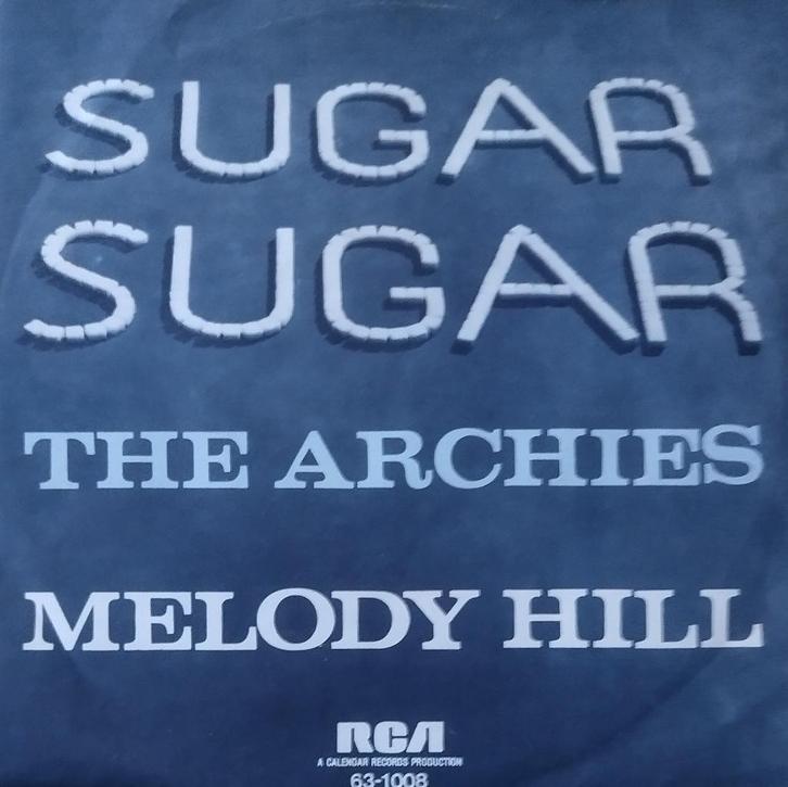 The Archies  - Sugar sugar, Cd's en Dvd's, Vinyl Singles, Single, Pop, 7 inch, Ophalen of Verzenden