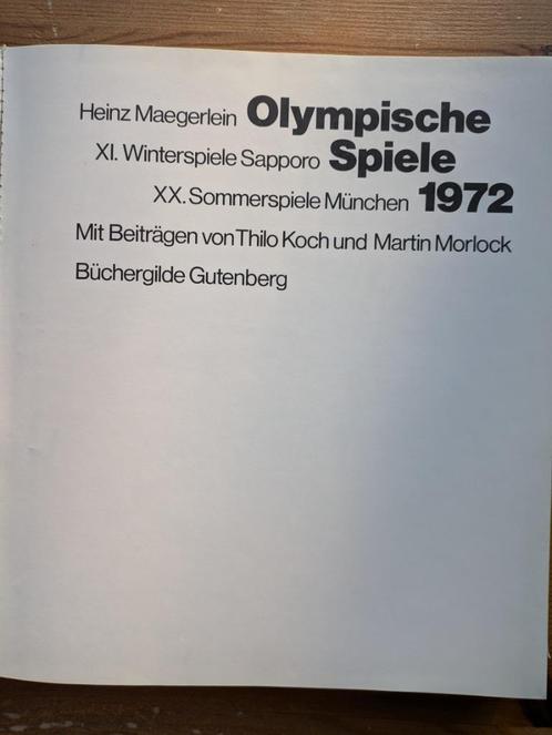 Olympische Spelen 1972 München zeldzaam, Boeken, Sportboeken, Gelezen, Overige sporten, Ophalen of Verzenden