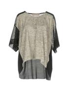 T-shirt large YPNO noir beige M, Vêtements | Femmes, T-shirts, Comme neuf, Beige, Manches courtes, Taille 38/40 (M)