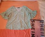 Shein t-shirt maat 36/Small, Vert, Manches courtes, Taille 36 (S), Shein