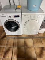 Wasmachine en droogkast, Ophalen, Gebruikt, Voorlader, 85 tot 90 cm