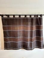 2 tentures + Barre de fixation - 150x112 cm et 180x145, Ophalen, Gebruikt, Bruin