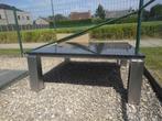 Design salontafel  1meter x 1 meter, Huis en Inrichting, Ophalen, Zo goed als nieuw, Vierkant