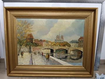 Schilderij J. van der Berk  beschikbaar voor biedingen