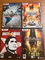 PC DVD games Fear - Just Cause - Conflict - Saint Row, Avontuur en Actie, Vanaf 16 jaar, Gebruikt, Ophalen of Verzenden