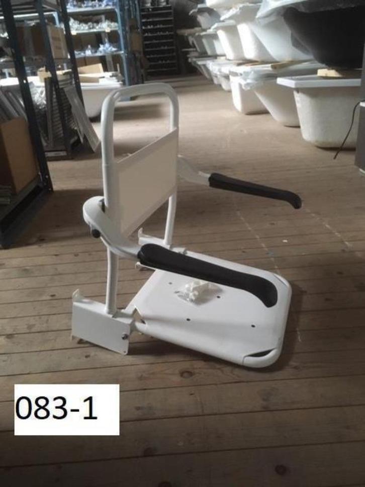 083. Douche zitjes Linido en Provex, Huis en Inrichting, Badkamer | Badtextiel en Accessoires, Nieuw, Wit, Ophalen of Verzenden