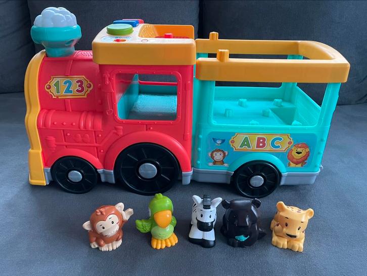 Trein met dieren, Kinderen en Baby's, Speelgoed | Fisher-Price, Zo goed als nieuw, Ophalen