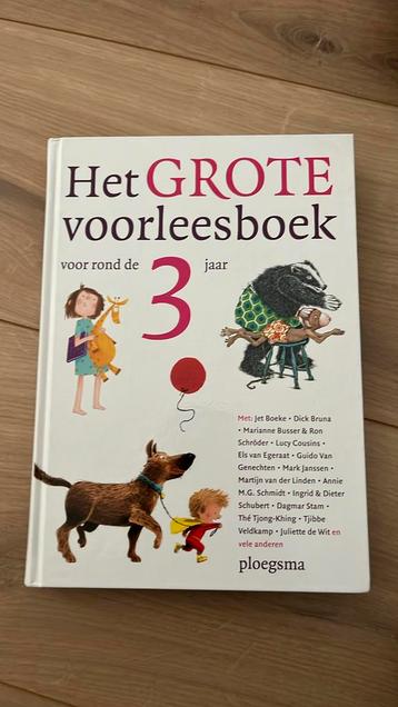 Het grote voorleesboek voor rond de 3 jaar beschikbaar voor biedingen