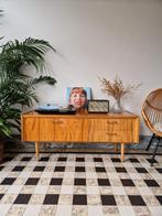 Vintage sixties dressoir | platenspeler meubel | kast, Ophalen, Gebruikt, 100 tot 150 cm, Vintage