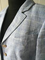 Scapa lichtblauw/wit linnen blazer - 38, Kleding | Dames, Jasje, Blauw, Maat 38/40 (M), Ophalen of Verzenden